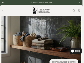themortiseandthehare.com homepage screenshot