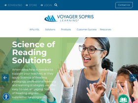 'voyagersopris.com' screenshot
