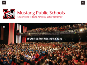 'mustangps.org' screenshot