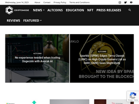 'cryptomode.com' screenshot