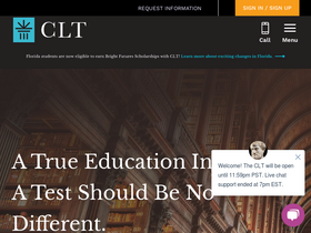 'cltexam.com' screenshot