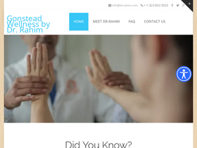 Dr.Rahim homepage screenshot