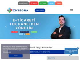 'entegrabilisim.com' screenshot