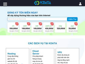 'kdata.vn' screenshot