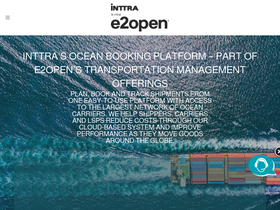 'inttra.com' screenshot