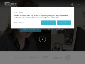 'textmaster.com' screenshot