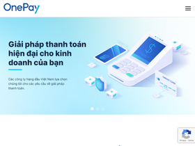 'onepay.vn' screenshot