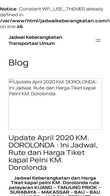 jadwalkeberangkatan.com