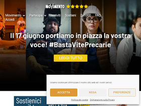 'movimento5stelle.eu' screenshot