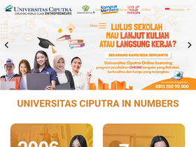 'uc.ac.id' screenshot