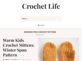 'crochet.life' screenshot