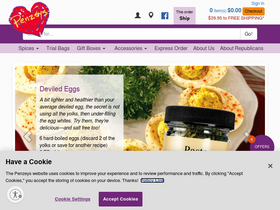 'penzeys.com' screenshot