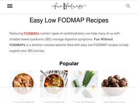 'funwithoutfodmaps.com' screenshot