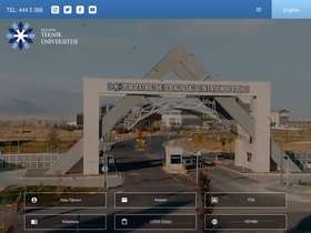 'erzurum.edu.tr' screenshot