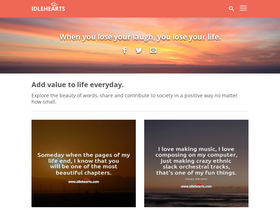 'idlehearts.com' screenshot