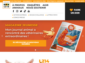 'l214.com' screenshot