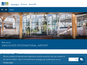 'yvr.ca' screenshot