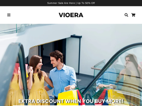 vioera.com homepage screenshot