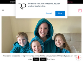 'rebecca-page.com' screenshot