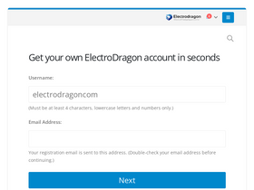 'electrodragon.com' screenshot