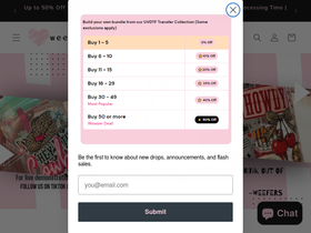 weefers.com homepage screenshot
