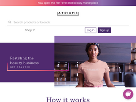 'atriume.com' screenshot