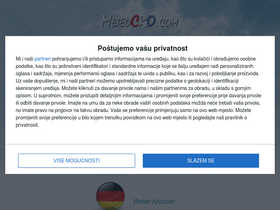 'meteocro.com' screenshot
