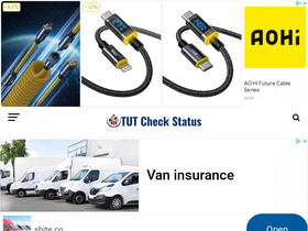 'tutstatuscheck.co.za' screenshot