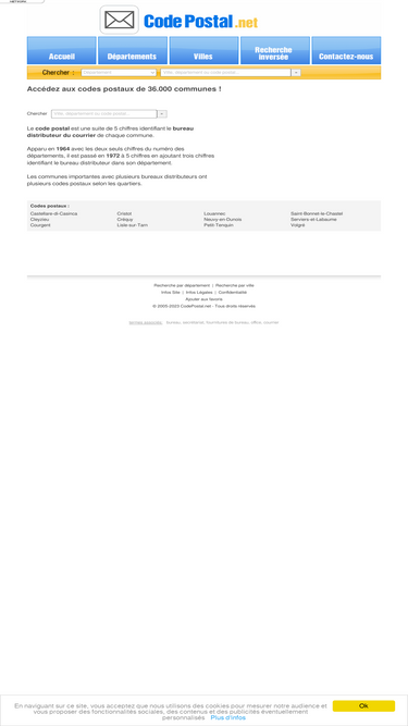 codepostal.net