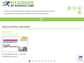 fitandshapebyscience.com