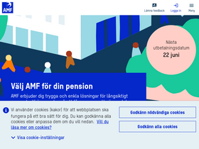 'amf.se' screenshot