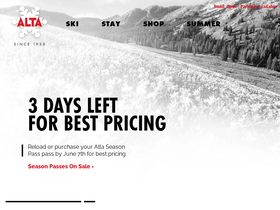 'alta.com' screenshot