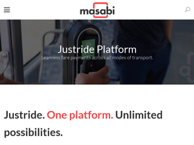 'justride.com' screenshot