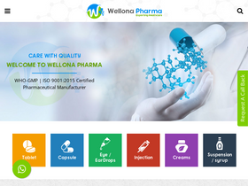'wellonapharma.com' screenshot