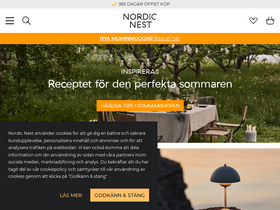 'nordicnest.se' screenshot