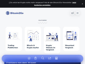 'bitcoin-2go.de' screenshot