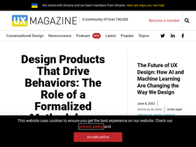 'uxmag.com' screenshot