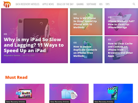 'macgasm.net' screenshot