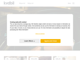 'kvd.se' screenshot