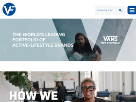 'vfc.com' screenshot