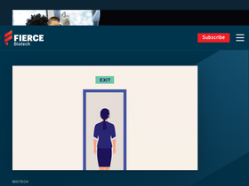 'fiercebiotech.com' screenshot