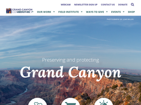 'grandcanyon.org' screenshot