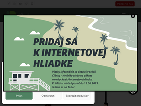 'ipcko.sk' screenshot
