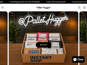 pallethugger.com homepage screenshot