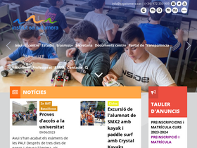 'sapalomera.cat' screenshot