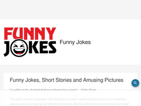 'funny-jokes.com' screenshot