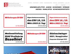 'esv.ch' screenshot