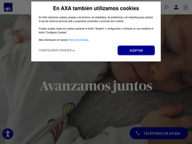 'axa.es' screenshot