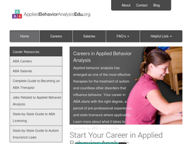 'appliedbehavioranalysisedu.org' screenshot