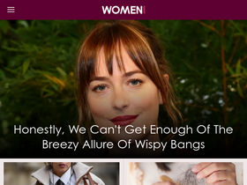 'women.com' screenshot